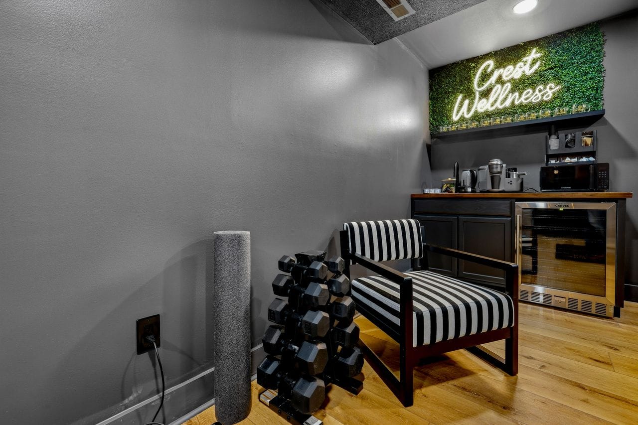 Crest Wellness hallway